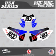 thumbnail image 3 of Kalair GFX Graphics Kit for Honda CRF150F (2015-2020) Usa Series, 3 of 5