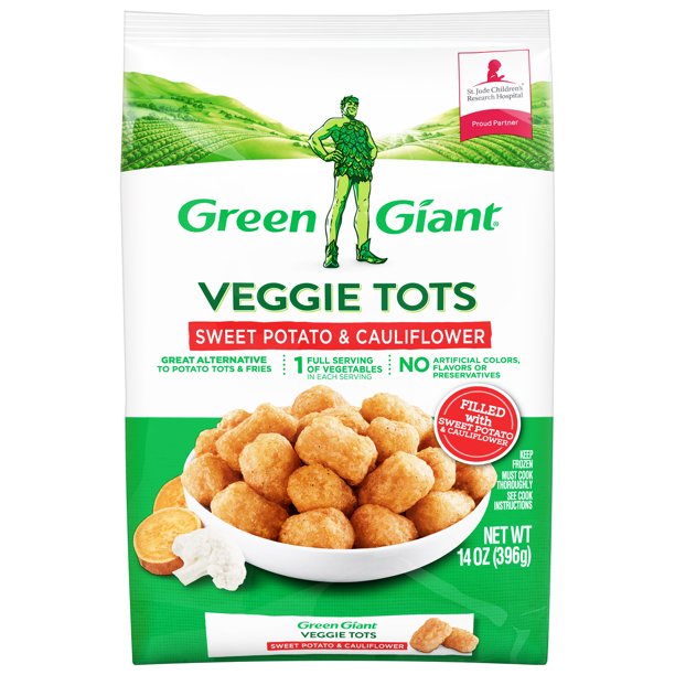 Green Giant® Sweet Potato & Cauliflower Veggie Tots 14 oz ...
