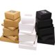 thumbnail image 4 of 6 cajas de papel Kraft para galletas y dulces, con ventana de PVC, para bodas, Navidad, regalos, embalajes, decoración, suministros para fiestas de cumpleaños, 4 of 5