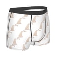 thumbnail image 2 of KLL Leopard Print Men's Cotton Boxer Briefs Underwear-Medium, 2 of 8