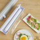 thumbnail image 2 of Food Wrap Dispenser Magnetic Punch-Free Fixing Foil Cling Film Plastic Cutter Sharp Slide Blade Kitchen Tools, 2 of 4