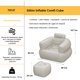 thumbnail image 2 of Sillón Inflable Comfi Cube con Reposapiés Color Arena, 2 of 4