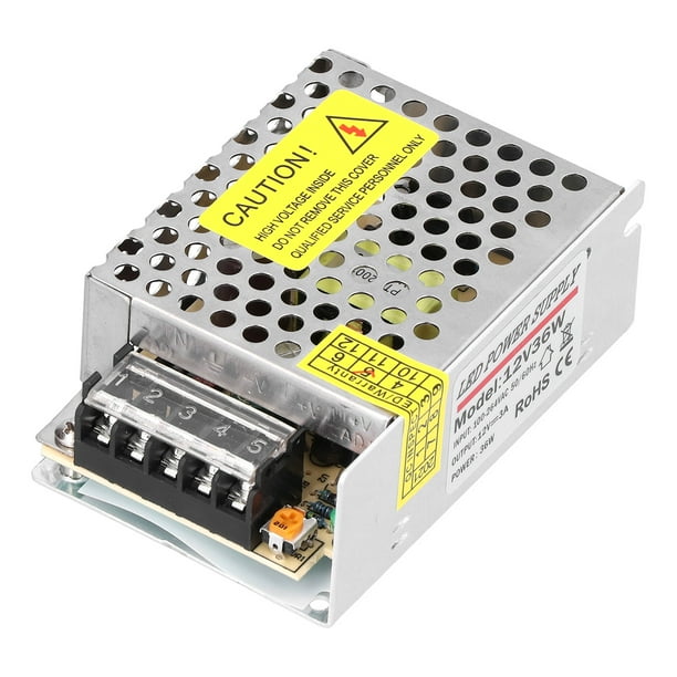 Suministro DC12V 36W 3A Controlador Convertidor De Fuente De Alimentación Conmutada Para De Cámaras De Seguridad Con Tira De Luces LED