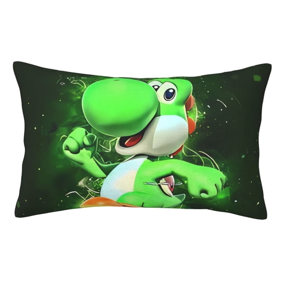 Saiise Mario Be Printed Pillowcases with Envelope Closure, Gift for Women Men-14"x20" (Pillow not included)