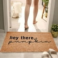 thumbnail image 5 of JeashCHAT Pumpkin Doormat Thanksgiving Halloween Welcome Mat for Front Door Front Porch, Fall Floor Mat, Indoor Outdoor Entrance Door Mat, Home Decor, 24 x 16 Inch, 5 of 5