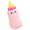Pink, variant on Cartoon Feeding Bottle Plush Pillow Stuffed Toys Adorable Nursing Bottle Milk Doll Gift