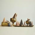 thumbnail image 4 of Creative Co-Op Bougies Coniques Non Parfumées en Forme d'Arbre, Kaki, Ensemble de 2, 4 of 4