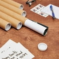 thumbnail image 3 of Stockroom Plus Mailing Tubes - Secure Poster Storage - Art & Blueprint Tube Organizer - Versatile Document Organizer - 1.5 x 12 in, Pack of 12, Brown, 3 of 10