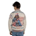 thumbnail image 5 of Democratic German Shorthaired Pointer Making Woof Count Election 2024 All Over Print 3D Baseball Jacket GSP Lover Dog Gift Bomber Jacket Softball - 01001, 5 of 6