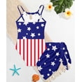 thumbnail image 5 of Aideaone Girls Swimsiut One-Piece with Cover Up Adjustable Straps Cut Out Swimwear Beach Bathing Suit Size 8-16, 5 of 8
