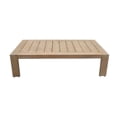 thumbnail image 2 of Pemberly Row Table Basse Moderne en Bois d'Acacia 13x51 Pouces Finition Naturelle, 2 of 2