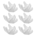 thumbnail image 3 of Miangastore 6pcs Hand Shaped Ceramic Egg Cup Holder Porcelain Egg Display Stand for Easter Eggs Hard Boiled Eggs Kitchen Table Decor Porcelain Eggs Holder for Festive, 3 of 8