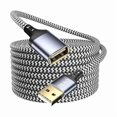 thumbnail image 1 of ccwmincc USB Extension Cable 5M, Long USB2.0 A Male to A Female Cable USB Extender Lead High Speed Data Transfer Compatible for Printer, Scanner, Camera, Keyboard, Card Reader, Hard Drive, Disk, 1 of 1