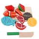 thumbnail image 1 of Ounissouiy 7 piezas de juguetes de comida preescolar cognición cocina juego de cocina fruta educativo DIY entrenamiento educación temprana Muebles de casa de muñecas No.02, 1 of 6