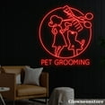 thumbnail image 4 of Glowneon Pet Grooming Neon Sign, Pet Grooming Led Light, Pet Grooming Decor, Pet Shop Decor, 4 of 5
