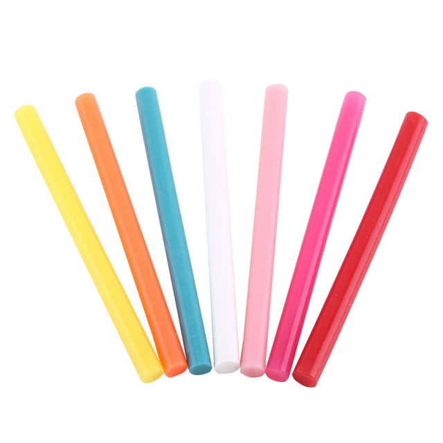 Adhesive Sticks, Glue Stick, 14pcs Mix Color Strong Adhesive for School Projects Handmade Art Craft