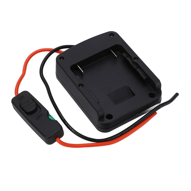 Adaptador De Batería, Fusible De 30 A, Conversión Eficiente, Fácil Instalación, Conector De Alimentación De Base De Conexión Firme ABS Para BAT622 BAT609 BAT618G ANGGREK Battery Converter Adapter