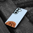 thumbnail image 4 of WIRESTER Shockproof Soft Rubber Cover Case for Samsung Galaxy S26 6.3" 2026, Animal Ruby Cavalier King Charles Spaniel Dog (S2) On Light Blue Background, 4 of 5