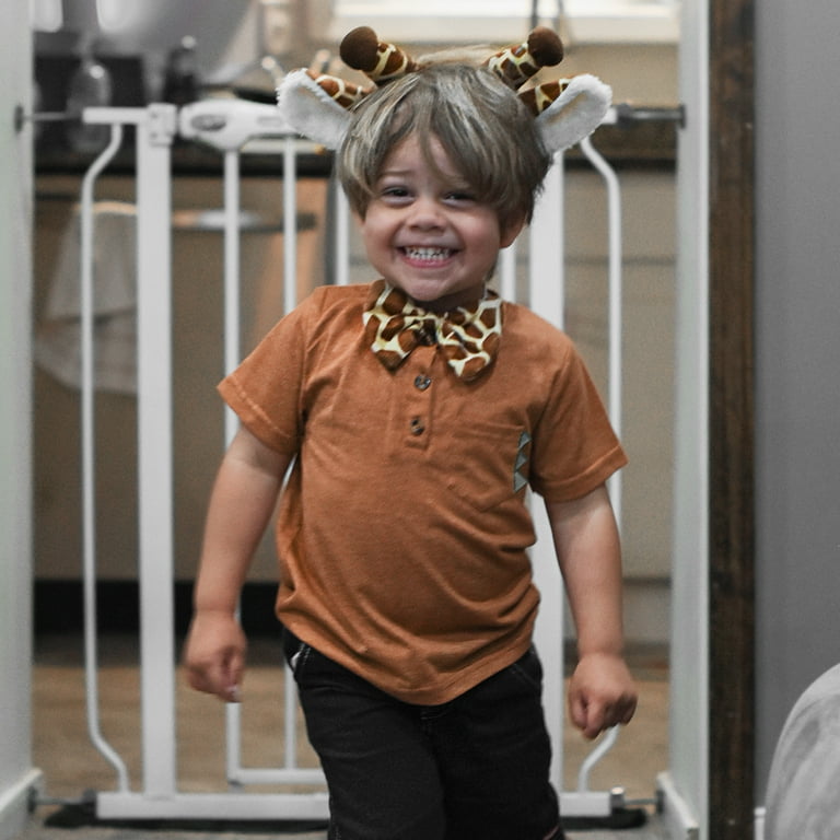 Safari Giraffe Zoo Animal Dress Up Kit Ears Headband Tail Tie Halloween Costume