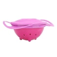 thumbnail image 2 of Cuenco giratorio antiderrames con función de rotación de 360 grados, plástico libre de BPA, apto para lavavajillas, cuenco para refrigerio divertido y atractivo para niños, 2 of 5