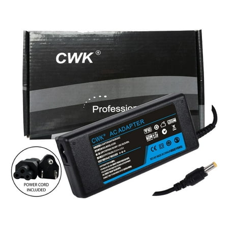 Compaq Evo N800 Business (CWK® AC Adapter Laptop Charger Power Supply Cord for Compaq Presario C727US C751NR C700 C762NR C764NR C769US C770US C700 C771US C776NR C777NR F500 Evo N400C N410C N600C N610)