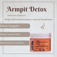 thumbnail image 4 of All-Natural Deodorant No Aluminum, No Baking Soda: Blaque Lavender & Armpit Detoxing Combo by Skinsational Scents, 4 of 8
