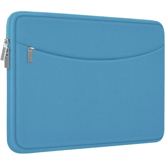 Funda para portátil Ampoock de espuma viscoelástica azul claro de 14 pulgadas