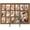 Wooden, variant on School Years Picture Frame Pre K to 12 Black Graduation Gift Collage Frame with Stand Easel, Displays One 4x6 and Twelve 2x3 Wallet Photos