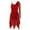 Burgundy, variant on inhzoy Women Lyrical Dance Costumes Sequin Tulle Flowy Long Dress Morden Contemporary Dancewear