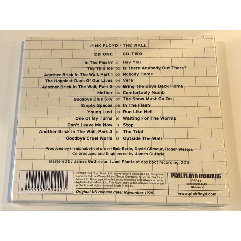 Pink Floyd - Full Album 'The Wall' - Progressive Rock Music CD