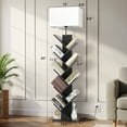 thumbnail image 6 of OUTONLIFE Floor Lamp with Shelves,Tree Bookcase with Light, 9-Tier Floor Standing Bookshelf for Living Room Bedroom, Office,Black, 6 of 8