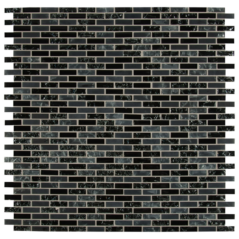 MSI Glissen 12 in. x 12 in. x 6mm Glass Mesh-Mounted Mosaic Tile (15 sq. ft./case) MSI Glissen 12 in. x 12 in. x 6mm Glass Mesh-Mounted Mosaic Tile (15 sq. ft./case)