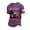 Purple, variant on Patriot Day 9/11 Never Forget Men's T-Shirt - Vintage Text Graphic Crew Neck Pullover with Patriotic Theme for Remembrance Events Army Green L