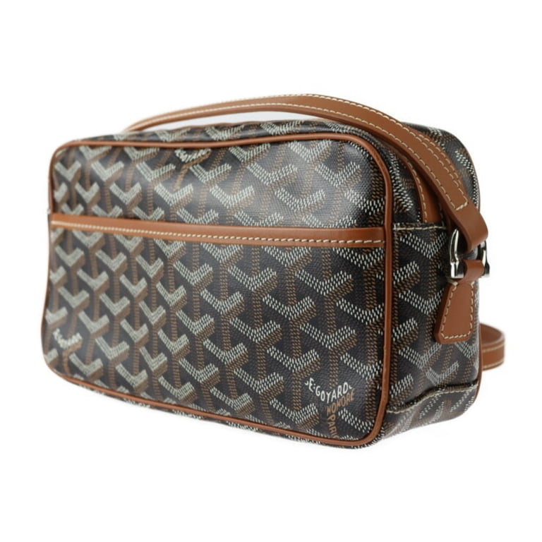 Pre-Owned GOYARD Goyard Cap Vert PM Shoulder Bag - Leather Black