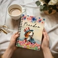 thumbnail image 3 of Freedom Beagle on Independence Day 4th of July Spiral Bound Journal Beagles Dog Lover Gifts Idea 5x7in Spiral Notebook - 01005, 3 of 5