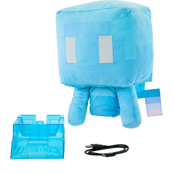 Peluche Mattel Minecraft Legends Allay con luces y sonidos