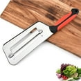 thumbnail image 6 of Stainless Steel Vegetable Cutter with Double-Layer Slicer for Cabbage, Carrots, and Sauerkraut -  Kitchen Knife for Slicing, Grating & Shredding, 6 of 6