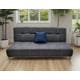 thumbnail image 1 of Sofá Cama Reclinable SALVANTO Venus Lino Gris Oxford, 1 of 8