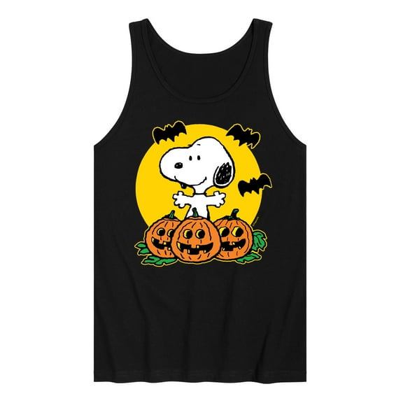 Peanuts - Snoopy Pumpkin Patch - Men's Jersey Tank Top