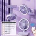 thumbnail image 4 of Fnochy Small Fan, Portable Desk Fan with High Wind Power, Ultra-Quiet Operation, 3 Speeds, Adjustable Tilting Head for Office Home Bedroom, 4 of 9