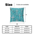 thumbnail image 5 of Cross Throw Pillow Covers Set of 2 with Velvet Fabric and Unique Patterns for 16x16, 18x18, 20x20 Inch Throw Pillow Inserts, Throw Pillows, Throw Pillow - for Any Occasion, 5 of 6