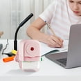 thumbnail image 6 of JLFNYA Manual Pencil Sharpener, Auto-in Hand Crank with Adjustable Point, Colored Pencil Sharpener for Class Office Supplies, Back to Class Essential, 6 of 8