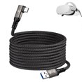 thumbnail image 4 of Cable de datos PD100W Codo de 90 grados Cable de transferencia de datos de 5/10 Gbps para Oculus Quest 2 Tmvgtek Para estrenar, 4 of 9