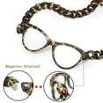 thumbnail image 5 of TranStep Chain-style Magnetic Reading Glasses Necklace, Lorgnette-style Pocket Reader with Pouch, 5 of 7
