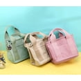 thumbnail image 7 of CoCopeaunts Tote Bag Women Canvas Satchel Bag Mini Tote Bag Shoulder Bag Crossbody Bag Storage Bag Tote Handbag Casual Hobo Bag 2022, 7 of 7
