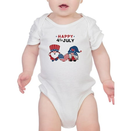 

Happy 4Th Of July Gnomes Bodysuit Infant -Image by Shutterstock Newborn