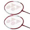 Yonex ZR 100 Light Aluminium Badminton Racquet with Full Cover, Set of