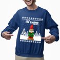 thumbnail image 2 of Christmas Sweatshirt, This Is My Gnome Costume Funny Christmas Sweatshirt, Unique Winter Holiday Sweatshirt, Witty Gnome Lover Gift for Women & Men, 2 of 5