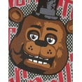 thumbnail image 4 of Five Nights At Freddy's Mens Grey Short Sleeved T-Shirt, 4 of 5
