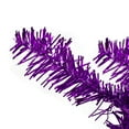 thumbnail image 2 of Northlight Metallic Tinsel Artificial Christmas Garland - 9' x 12" - Purple - Unlit, 2 of 2